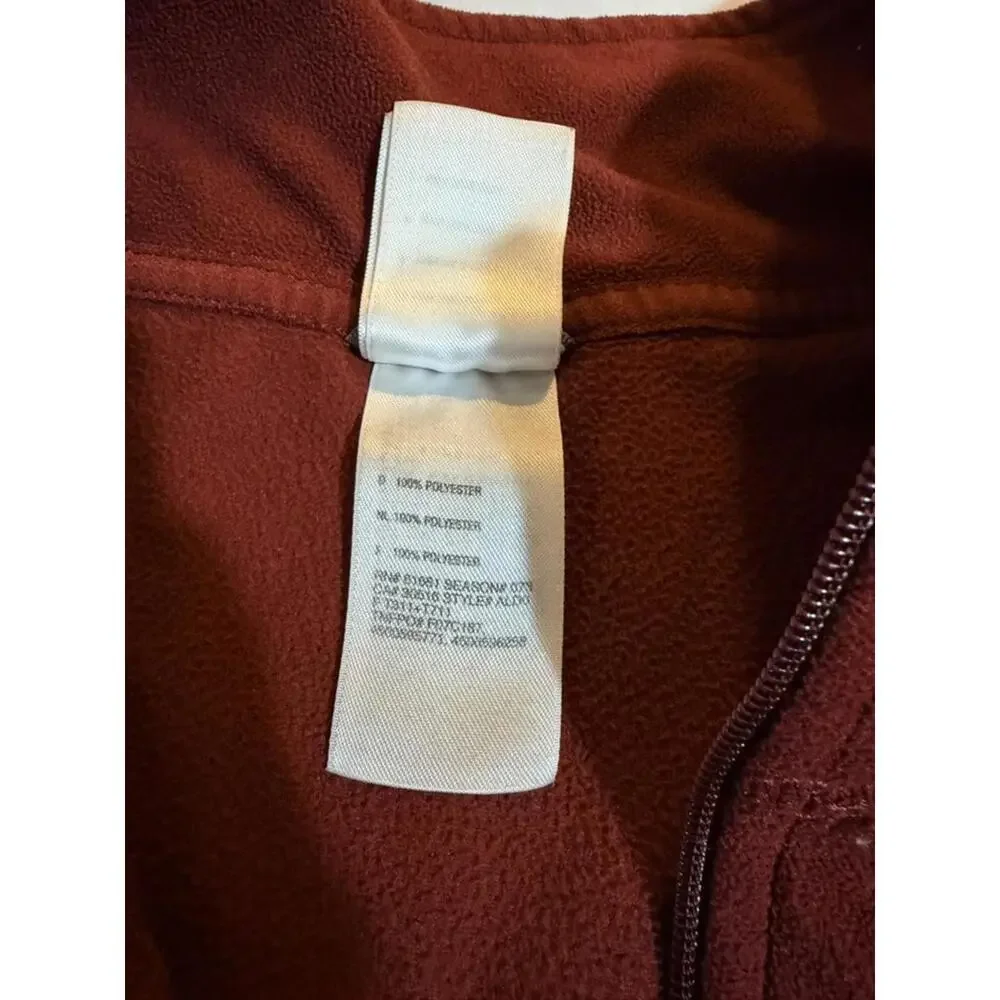 The North Face Mens Quarter Zip Glacier Fleece‎ Pullover Jacket Sweater Size XL